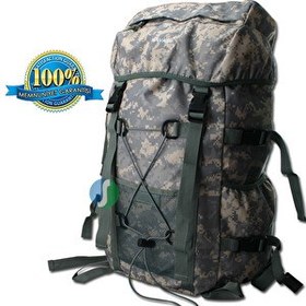 Resim Savage HH06382 Ventura 75 L Gri Dijital Kamuflaj Sırt Çantası 