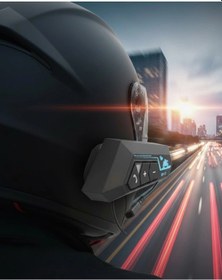 Resim Mey İthalat Su Geçirmez Motosiklet Kask Kulaklık 1000mah Batarya 