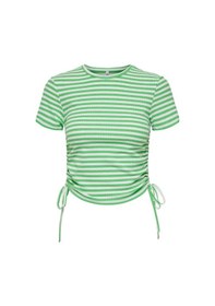 Resim Only Onlwendy S/s Ruchıng Top Jrs 15284982 Yeşil 001 