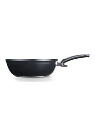 Resim Fissler Ceratal Comfort Orbit Black Wok Tava - 30 Cm Siyah 