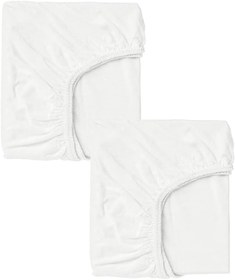 Resim 2 Adet 70 x 120 x 20 cm Anne Yanı Lastikli Penye Kumaş Bebek Çarşafı 