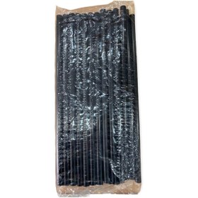 Resim Genel Markalar 1 Kg 11.3x300 Mm 34 Adet Kalın Profesyonel Kuvetli Yapışma Mum Silikon Çubuk Sıcak Siyah 