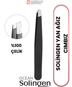 Resim Güzellik Deposu Solingen Yan Ağızlı Cımbız Paslanmaz Çelik 