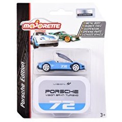 Resim Majorette Porsche Deluxe Delux Araçlar Porsche Vision Gran Turismo 72 Mavi 