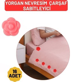 Resim Transformacion Yorgan Çarşaf Kılıf Sabitleyici 16 Adet Çiçek Model 718080 