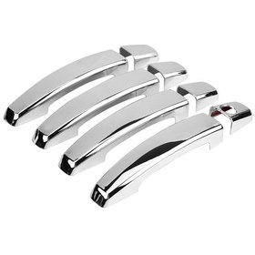 Resim Moveevo Chevrolet Cruze 2008-2016 Kapı Kolu Dekoru Abs Plastik Kaplama Aydınlatılmış 8 Parça Seti Dayanıklı Kol Saçak Koruyucu 