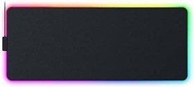 Resim Razer Strider Chroma - Razer Chroma RGB ile Hibrit Oyun Mouse Mat (Hibrit Yumuşak/Sert Mat, 19 Chroma RGB Aydınlatma Bölgesi, Kaymaz Taban, Dikişsiz Kenarlar) Siyah 
