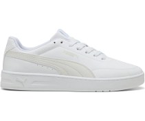 Resim Puma Court Classic Clean Beyaz Kadın Sneaker Beyaz 