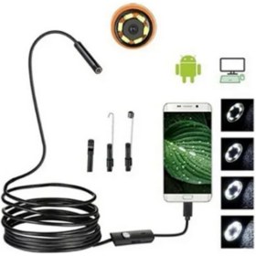 Resim Aydogan's Endoskop 3 In 1 Yılan Kamera USB Micro USB Type-C 20 Metre Sert Kablo 