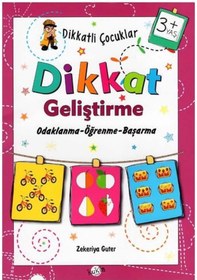 Resim +3 Yaş Dikkatli Çocuklar Dikkat Geliştirme Kukla Yayınları 