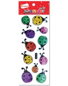 Resim Ticon 3d Sticker Puffy 236171 (kabartmalı) 3d-28 