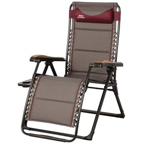 Resim Aygaz Ekstra Geniş Alüminyum Şezlong Sandalye 120 Kg Kapasiteli, Konforlu Ve Şık Zero Gravity Lounger Tasarımı, Boyun Yastığı, Katlanabilir Yan Sehpa, Ayak Uzatma Desteği Koyu Gri 