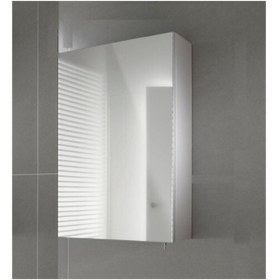 Resim Taç-Dek Tek Kapaklı %100 Suntalan Aynalı Banyo Dolabı Üst Modülü Beyaz Suntalam Üst Modül 60x40 