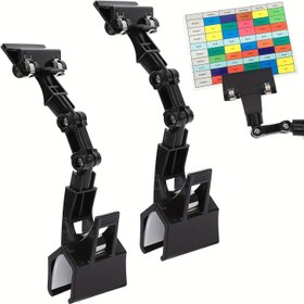 Resim Özelleştirilebilir Çift Başlıklı Klasör - Ofis, Bilgisayar Monitörleri ve Tuval Boyama için Dayanıklı Plastik ile Ergonomik Tutamaklar & Sağlam Taban - Sanatçı & Ofis Malzemeleri Aksesuarları, Taşınabilir Belge Tutucu, Güvenilir Yapı 