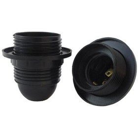 Resim E27 Avize Duyu Italyan Duy 20 Adet Siyah E27 