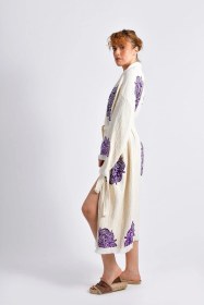 Resim Brandsmithshop Naturel Mandala Drift Kimono Çok Renkli 