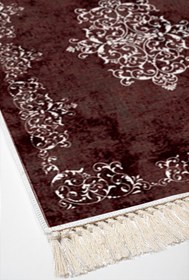 Resim Alanur Home Eko Trend Djt Yıkanabilir Kaymaz Taban 3 Lü Yatak Odası Takımı 616 Klasik Bordo 