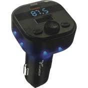 Resim Tekno Grup Lucatch LF-156 Araç Fm Transmitter 45W Typ-C Hızlı Şarjlı Çakmaklık Girişli USB Çalar Bluetooth Baglantılı Müzik ve Telefon Görüşmesi 