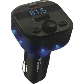 Resim Tekno Grup Lucatch LF-156 Araç Fm Transmitter 45W Typ-C Hızlı Şarjlı Çakmaklık Girişli USB Çalar Bluetooth Baglantılı Müzik ve Telefon Görüşmesi 