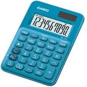 Resim Casio MS-7UC-BU 10 Hane Mavi Masa Üstü Hesap Makinesi 