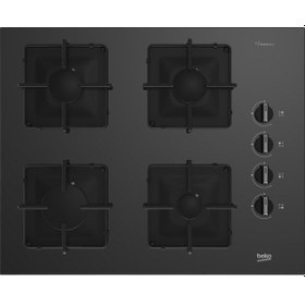 Resim Beko BOCD K 6510 ES Gazlı Cam Tablalı Ocak 