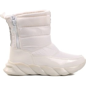Resim Aspor Beyaz Rugan Kadın Kar Botu Çok Renkli 