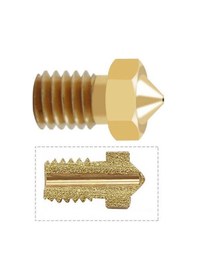 Resim 3d Yazıcı-printer M6 1.75mm / 0.4mm V5-v6 Pirinç Nozzle 