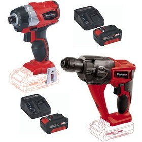 Resim Einhell TE-CI 18 BL Vidalama TE-HD 18 2x4.0ah Akülü Set 