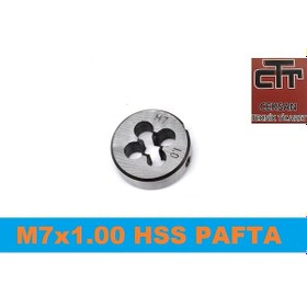 Resim M7X1.00 Diş Pafta Hss-Metrik 7 Diş Çekme Paftası 