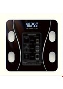Resim Dashanshop Yüksek Hassasiyetli Akıllı Vücut Yağ Ölçer Black Tartı App Bağlantılı Banyo Tartısı Aaa Pil Dahil Değil 