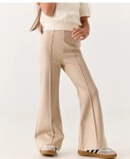 Resim Luna Clothing Store Kızlar İçin Okul Pantolonu 429135793 Bej 