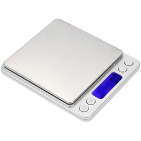 Resim Symbee Küçük Mutfak Dijital Terazi, 2000g/0.1g Hassasiyet, Lcd Işıklı Ekran, 2 Tepsili, Hamur & Gıda Tartımı Pil Dahil Değil 