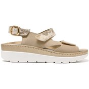 Resim Gold/beige Sandalet Kadın 5686 Green Life Stretch Women's Footwear Gold/beige Altın - Bej 
