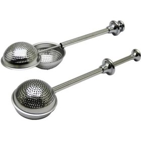 Resim Paslanmaz Çelik Pratik Çay Süzgeci Renkli 