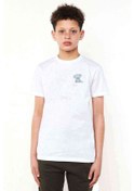 Resim Sevimli Ayı Bear Dev Panda Baskılı Unisex Çocuk Beyaz T-Shirt 