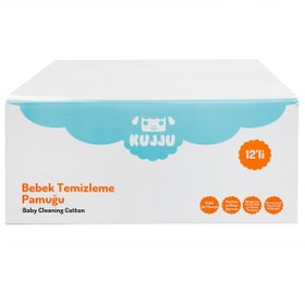 Resim Kujju Bebek Temizleme Pamuğu 12x60 Adet - Standart / Standart 