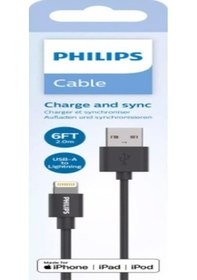 Resim Philips Mfı Usb - Lightning Şarj Kablosu (2M Pvc)Dlc3106V/00 