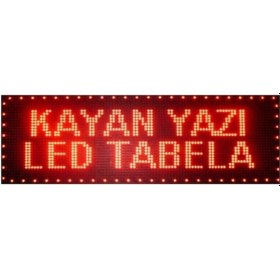 Resim Led Tabela 32x128cm Kayan Yazı 