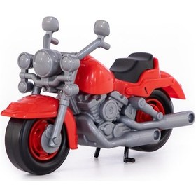 Resim Polesie Oyuncak Kros Yarış Motosikleti 6232 Cross Motorbike Kırmı 