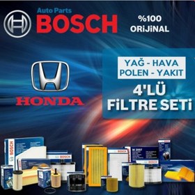 Resim Honda Hr-V 1.6 Bosch Filtre Bakım Seti 1999-2005 D16 Arası 