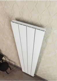 Resim Digisu 1600x470 Beyaz Dekoratif Alüminyum Radyatör 