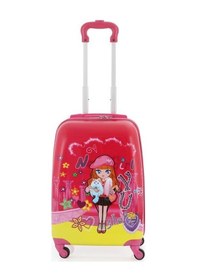 Resim Mçs Group Mçs V307 Abs Çocuk Valiz-fuşya Nely Girl Pembe 
