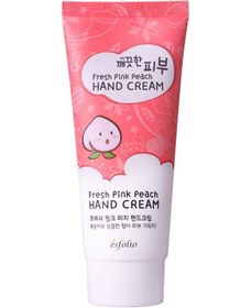 Resim Şeftali Özü İçeren Nemlendirici El Kremi Esfolio Peach Hand Cream 100 Ml 