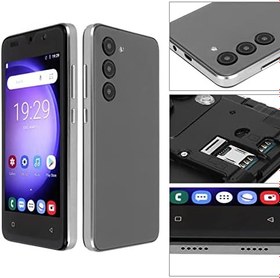 Resim Cep Telefonu, 8MP HD Arka Kamera Akıllı Telefon Çift SIM İç Mekan Için Çift Bekleme (AB Fişi) 