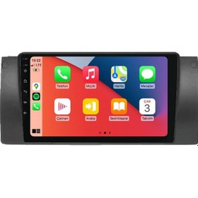 Resim Bmw 5 Serisi E39 E53 X5 Android Multimedya Sistemi 1995-2006 4 Gb Ram 32 Gb Hafıza 4 Çekirdek Navigold 
