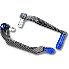 Resim Universal Manet Koruma Seti - Aluminyum Karbon Desen Mavi 