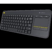 Resim Logitech K400 Plus Kablosuz Klavye Mouse 