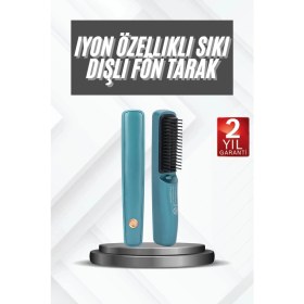 Resim Mey İthalat Bfs Fön Tarak Yüksek Isı Ayarlı Elektriklenme Karşıtı Iyon Özelliği 