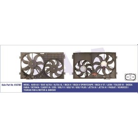 Resim KALE 416700 FAN MOTORU GOLF V 03- 1.4 16V 1.4 FSI 1.9 TDI 2.0 FSI 