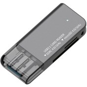 Resim V30 / V60 / V90 Usb3.1 Çok Fonksiyonlu Kart Okuyucu Desteği Sd / Tf Kartı Kararmak 